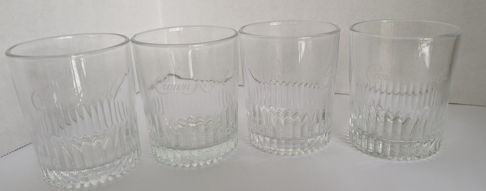 Crown Royal Limited Edition Whiskey Glasses Established 1939 (Set of 4)