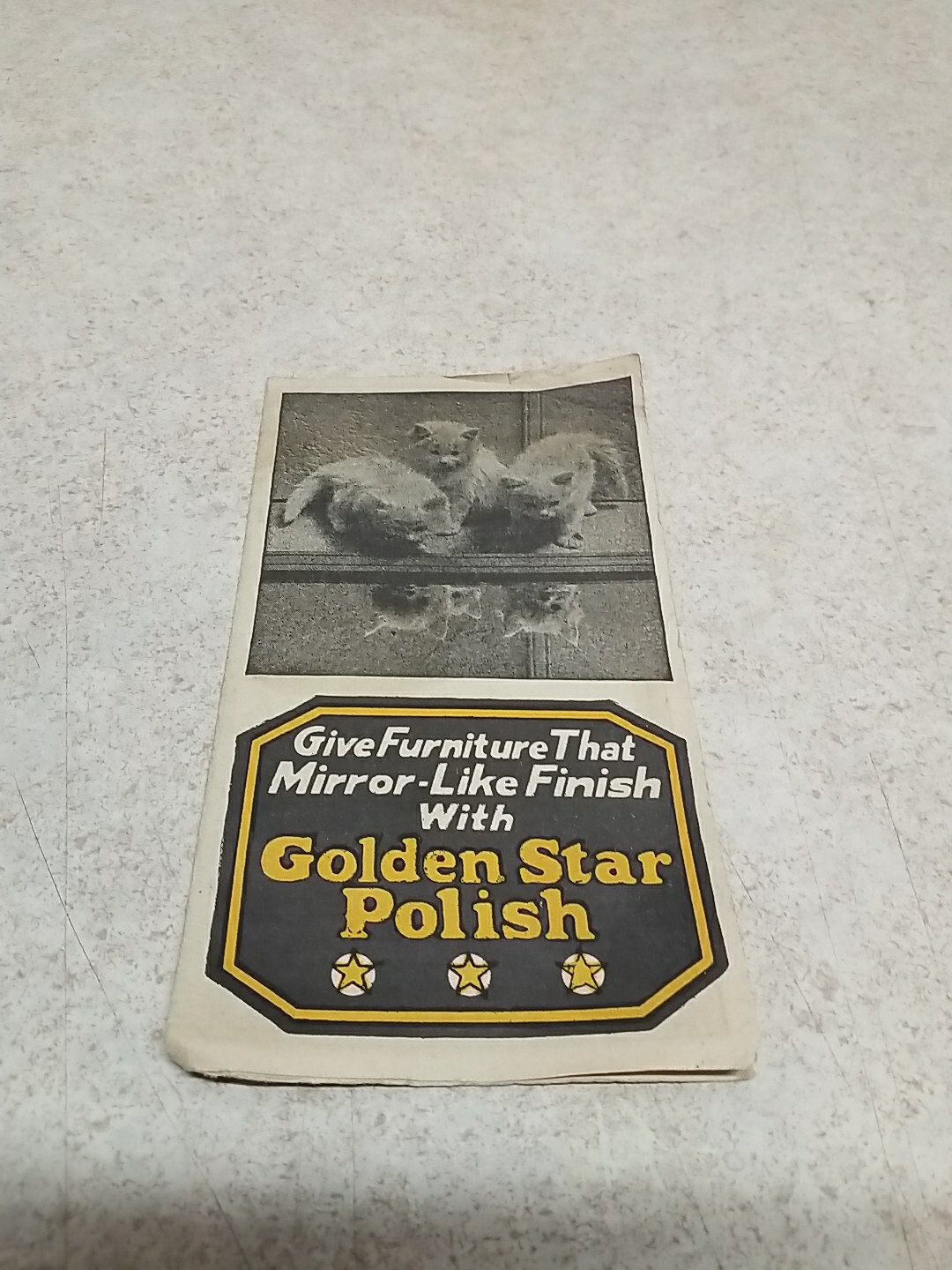 Vintage Golden Star Products Brochure , Kansas City Mo. Advertising ,