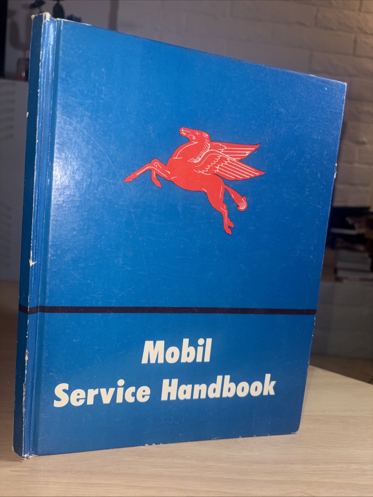 Mobil Service Handbook 1950 Socony Vacuum Oil Pegasus Gas Station Service Manual