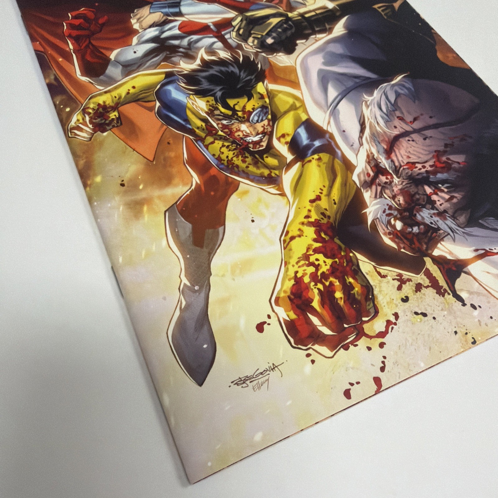 Invincible Returns #1 Facsimile Variant Thragg 1st App Segovia Virgin Cover 2026