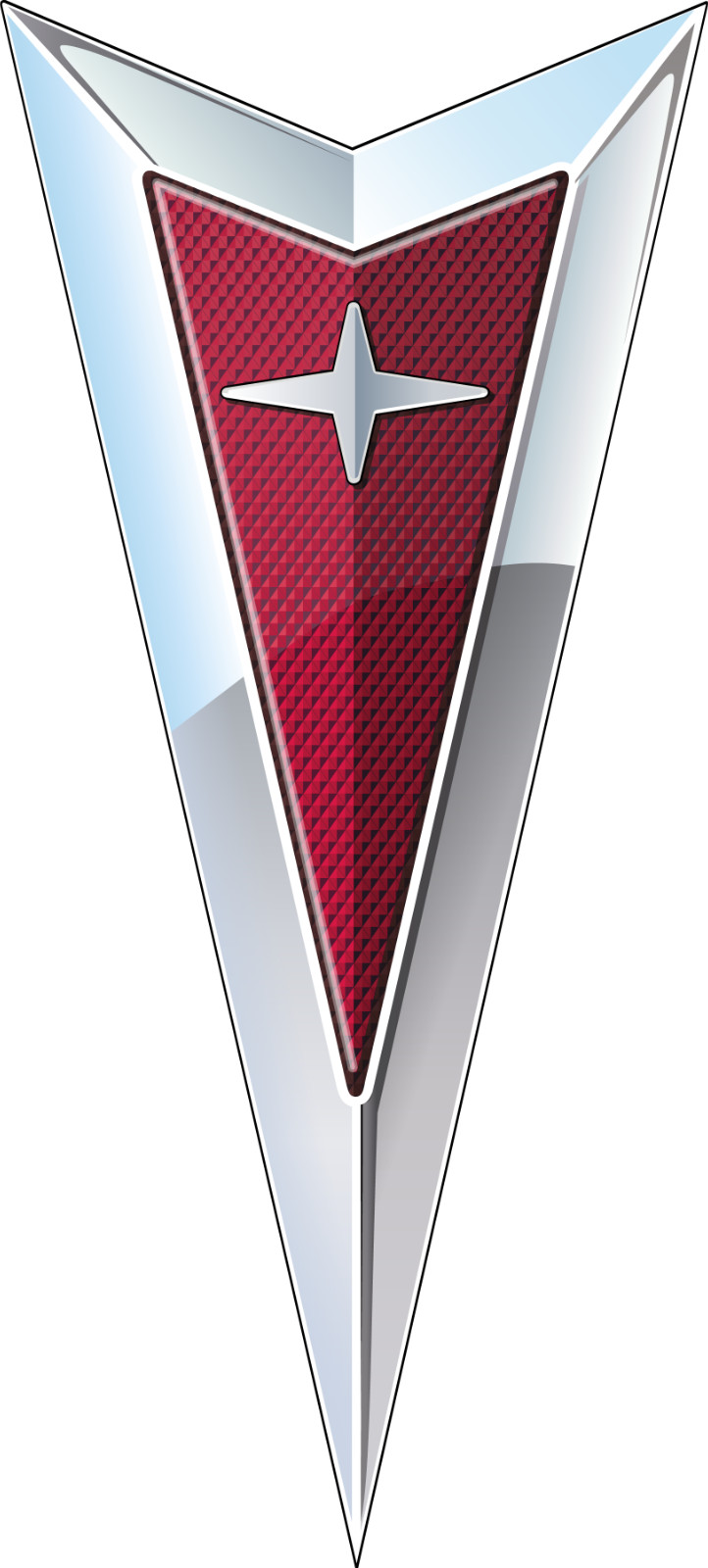 Pontiac Sticker Logo Classic Car window laptop bumper vinyl decal