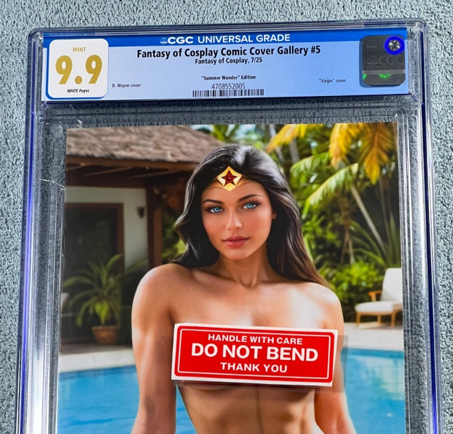 Wonder Woman CGC 9.9 MINT Summer Wonder F/N Virgin Variant LTD 100 (18+) Not 9.8