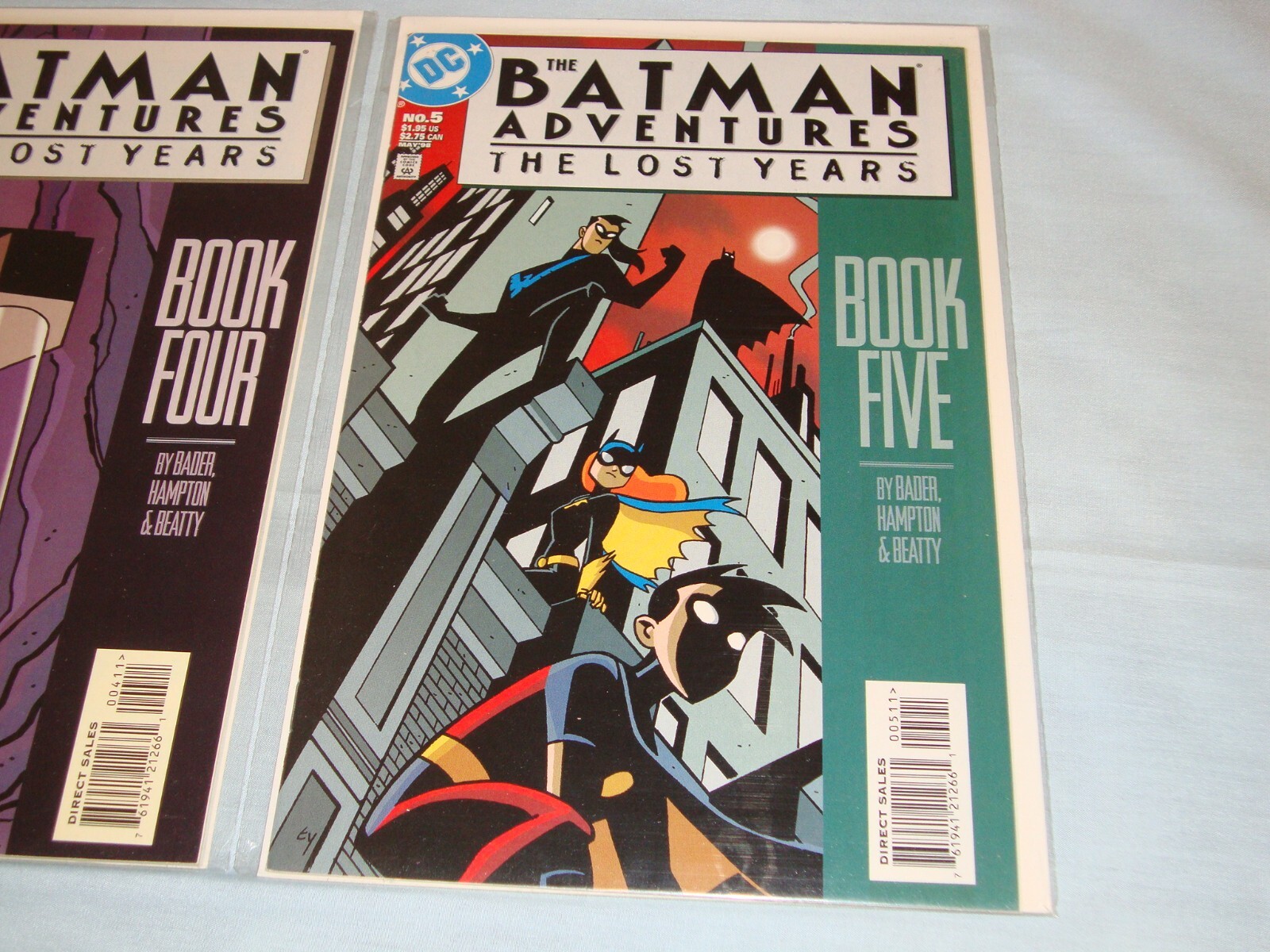 Batman & Robin Adventures 1 2 3 TPB Lost Years 1-5 SubZero Mask Phantasm LOT Set