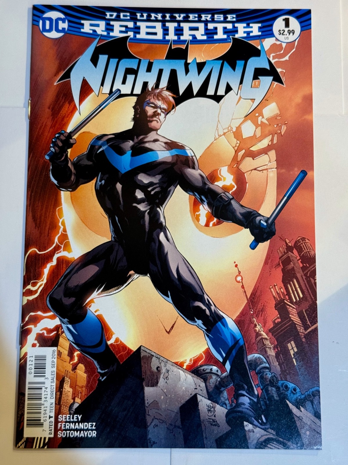 2016 Nightwing #1 DC REIS