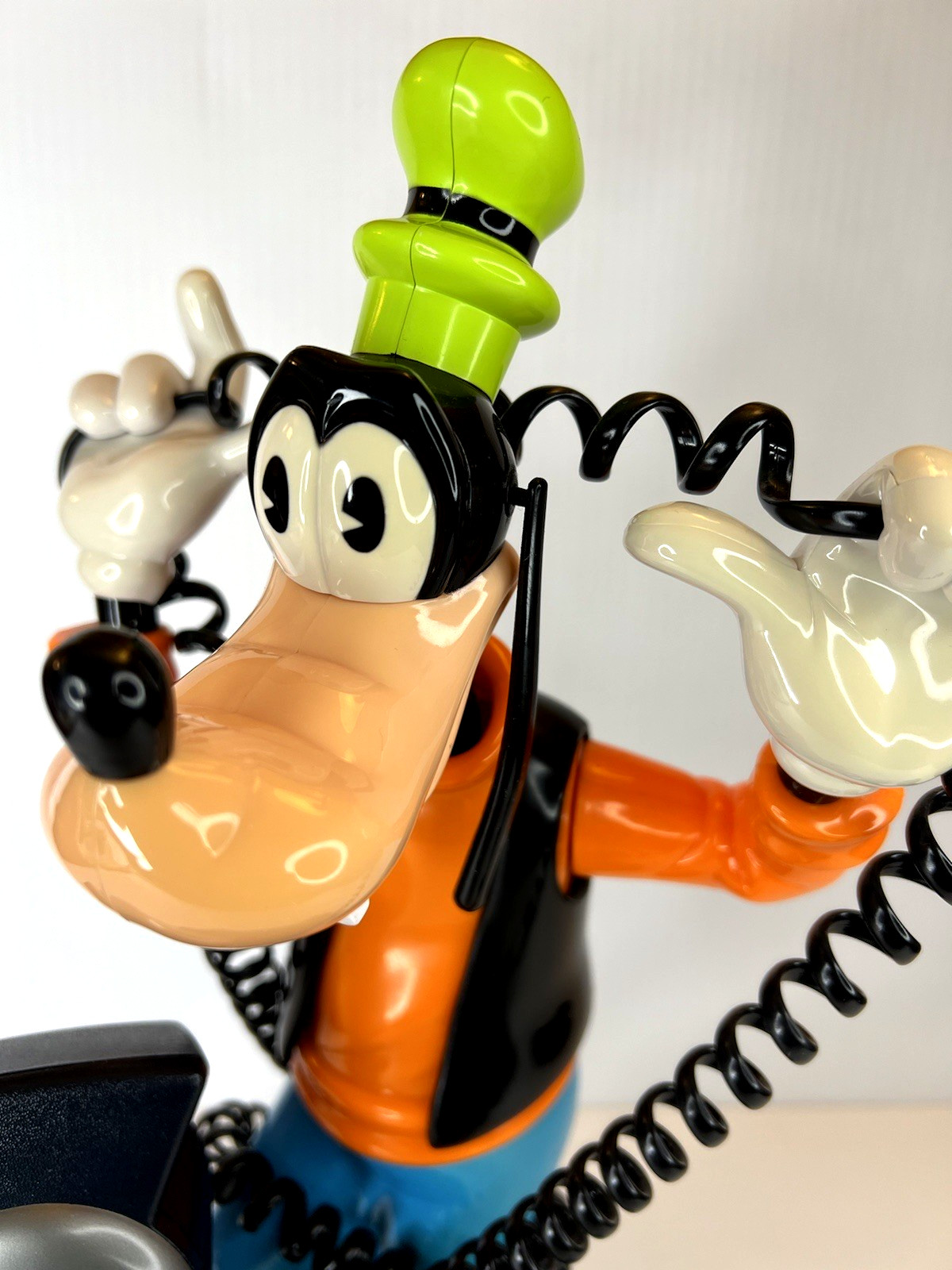 Disney Goofy Cordless Animated Talking Telephone Home Phone – Vintage working