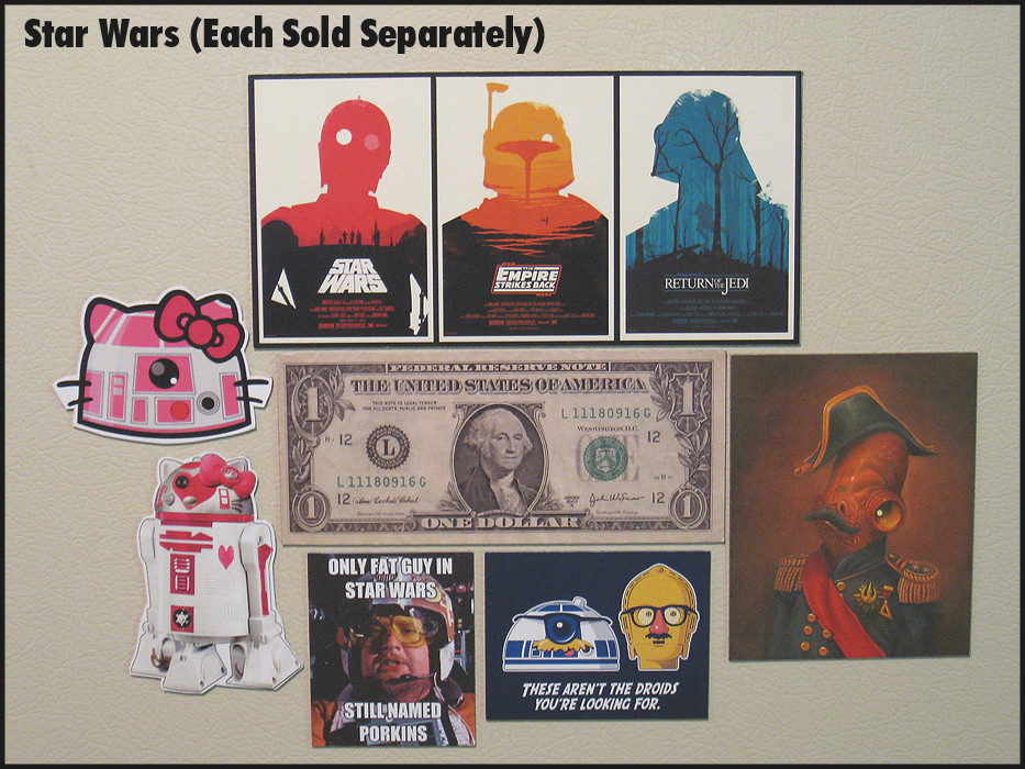 Fridge Fun Refrigerator Magnet STAR WARS THE MANDALORIAN “I Have Spoken” -B-