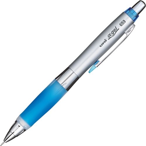 Uni Alpha-Gel Shaker Mechanical Pencil -/Soft Grip 0.5mm Royal Blue
