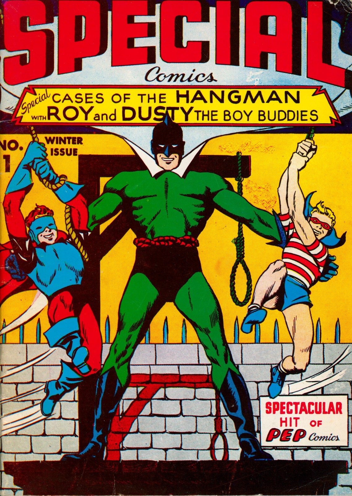 Flashback 04: Special Comics #1 MLJ Hangman 1973 VG