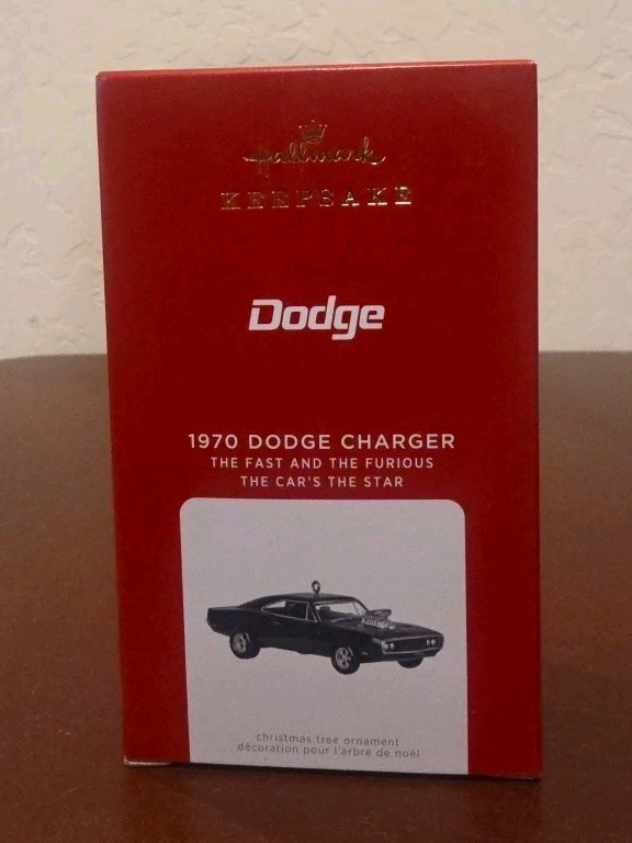 2021 Hallmark Ornament Fast and Furious 1970 Dodge Charger The Cars The Star #1