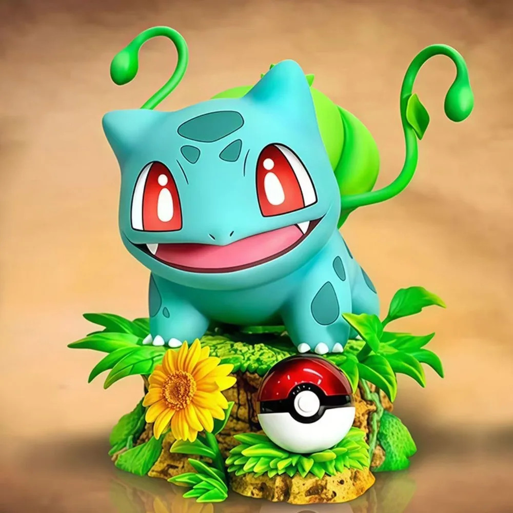 10cm Pokemon Anime Figure Bulbasaur PVC Action Toy Collection for Kids Gift