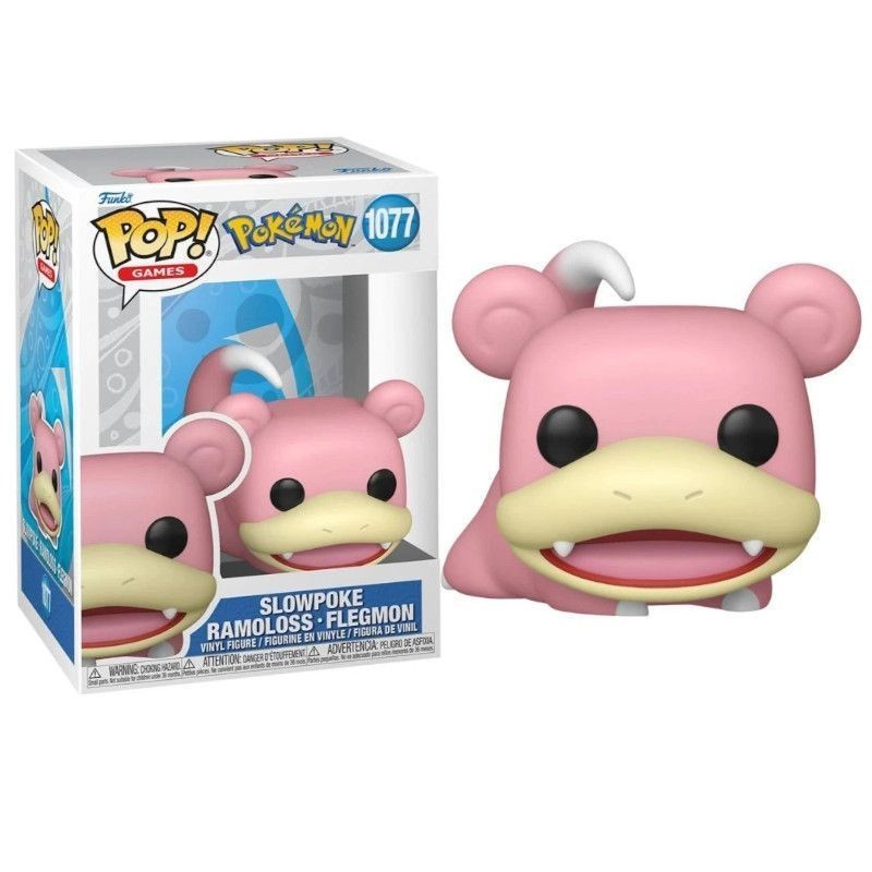 Funko Pop! Games: Pokemon – Slowpoke – Vinyl Figure #1077 #86363