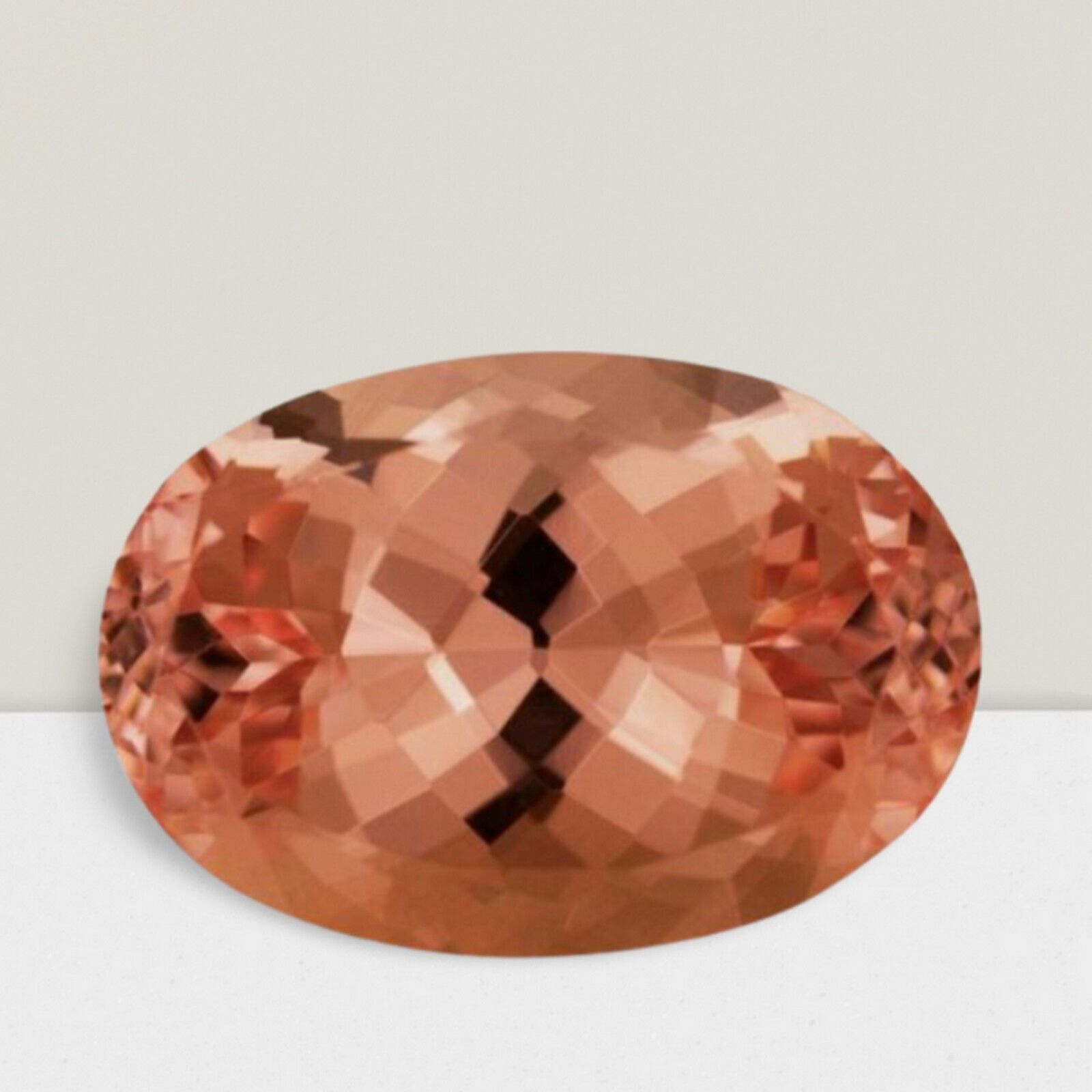 Morganite Oval Cut Gemstone 5.1 Cts – 12×10 mm VVS Loose Gem