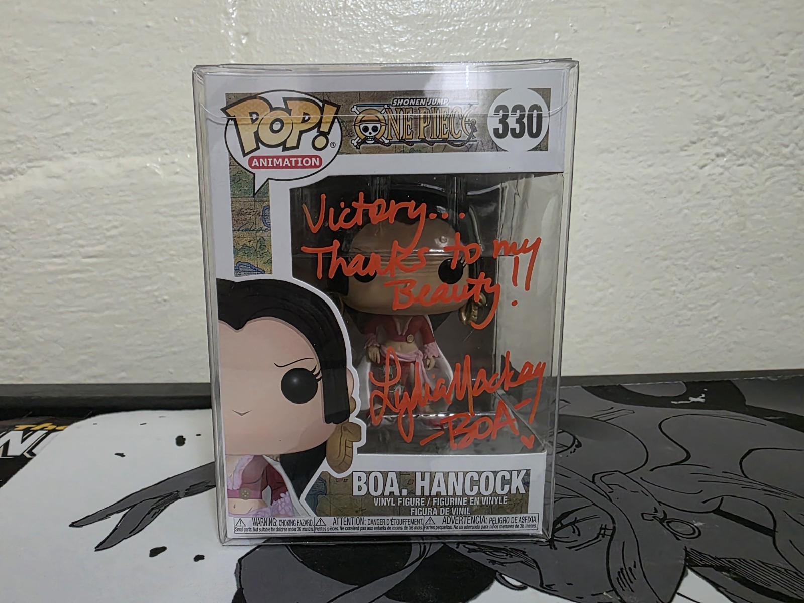 Boa Hancock Funko Pop Signed #330