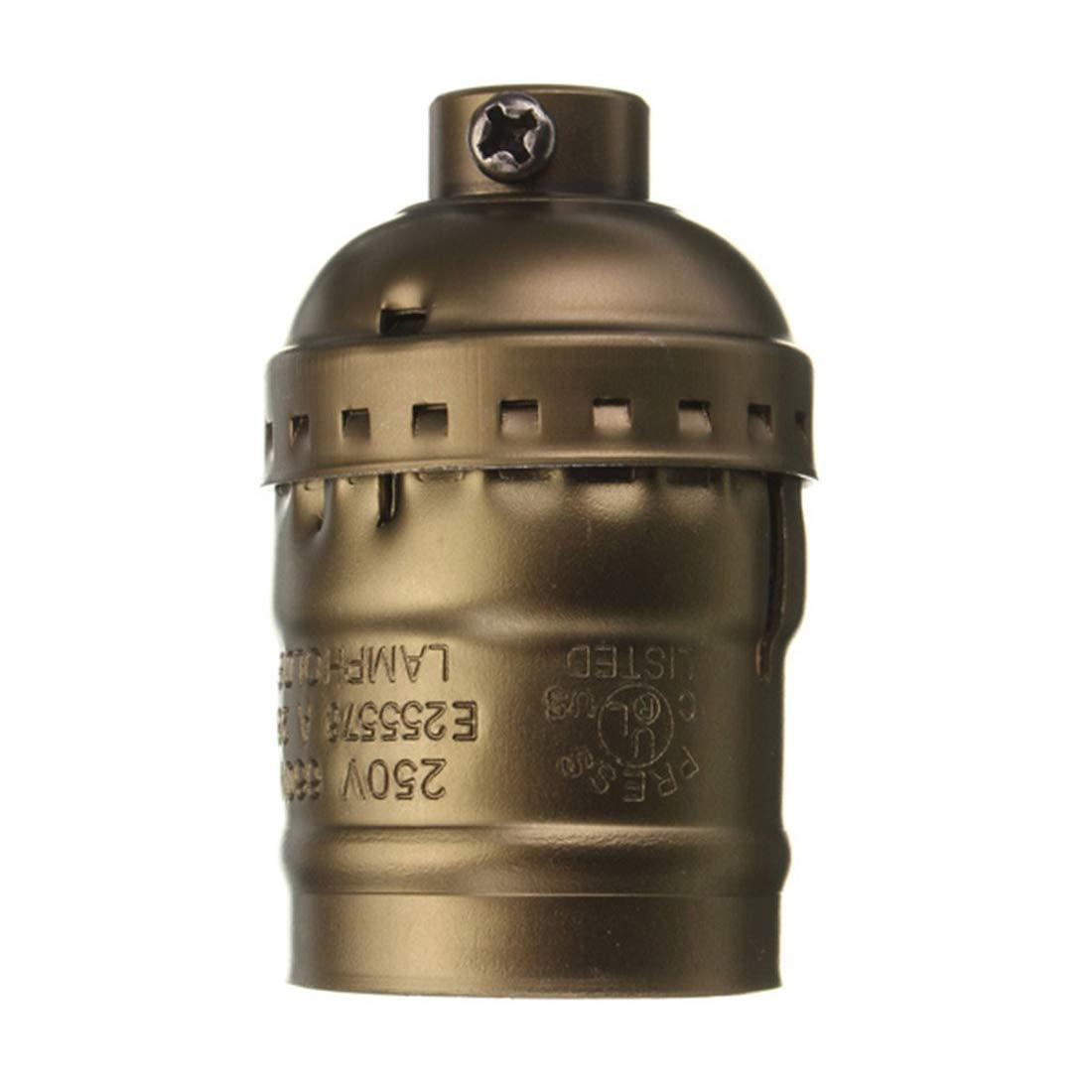 RTNLIT E26 /E27 Vintage Light Socket, Lamp or Fixture Replacement, Edison Lamp S
