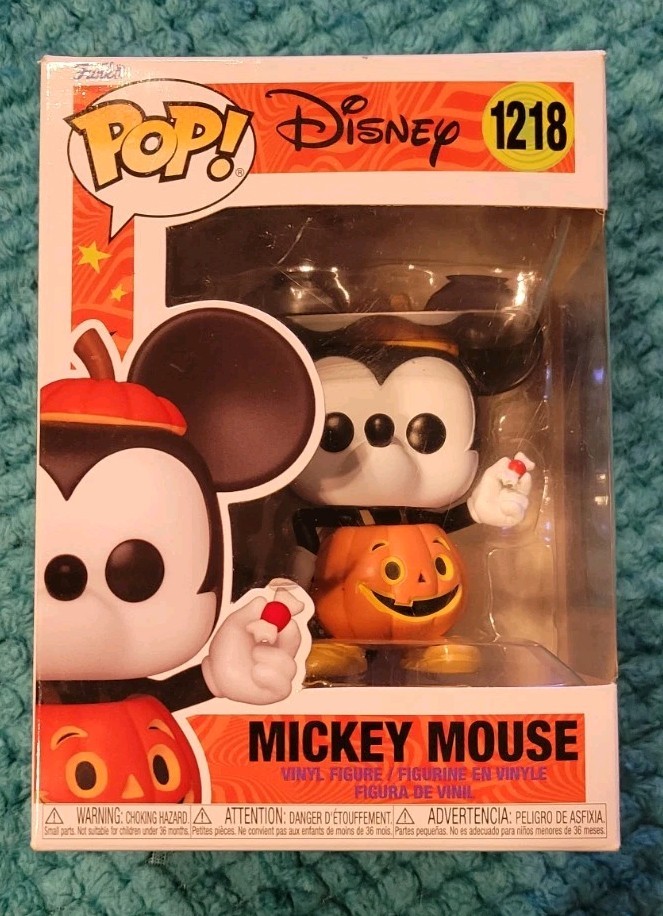 Funko Pop Disney Trick or Treat Mickey Mouse Figure #1218 Rare Collectable Gift