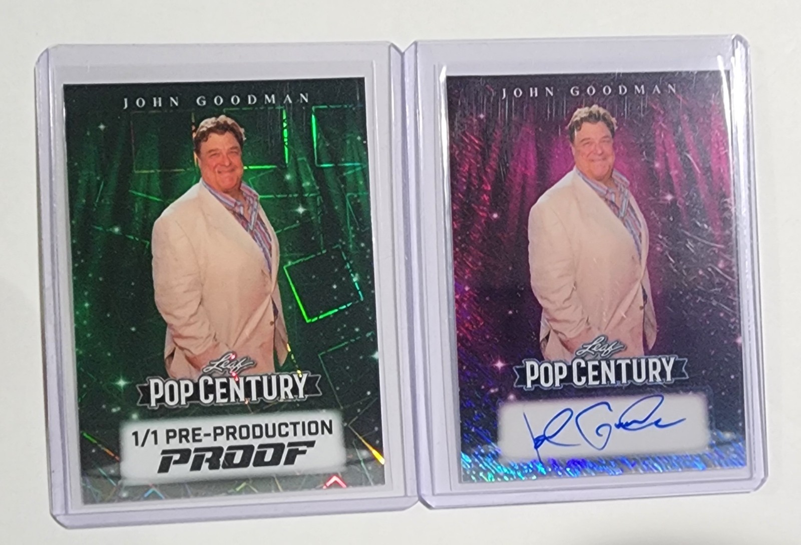 2026 Leaf Pop Century John Goodman BA-JG3 Auto #1/1 – Plus bonus 1/1