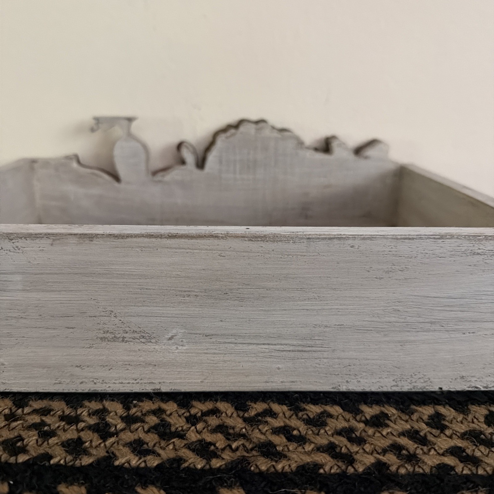 Countertop Wood Fruit/Vegetable Open Crate