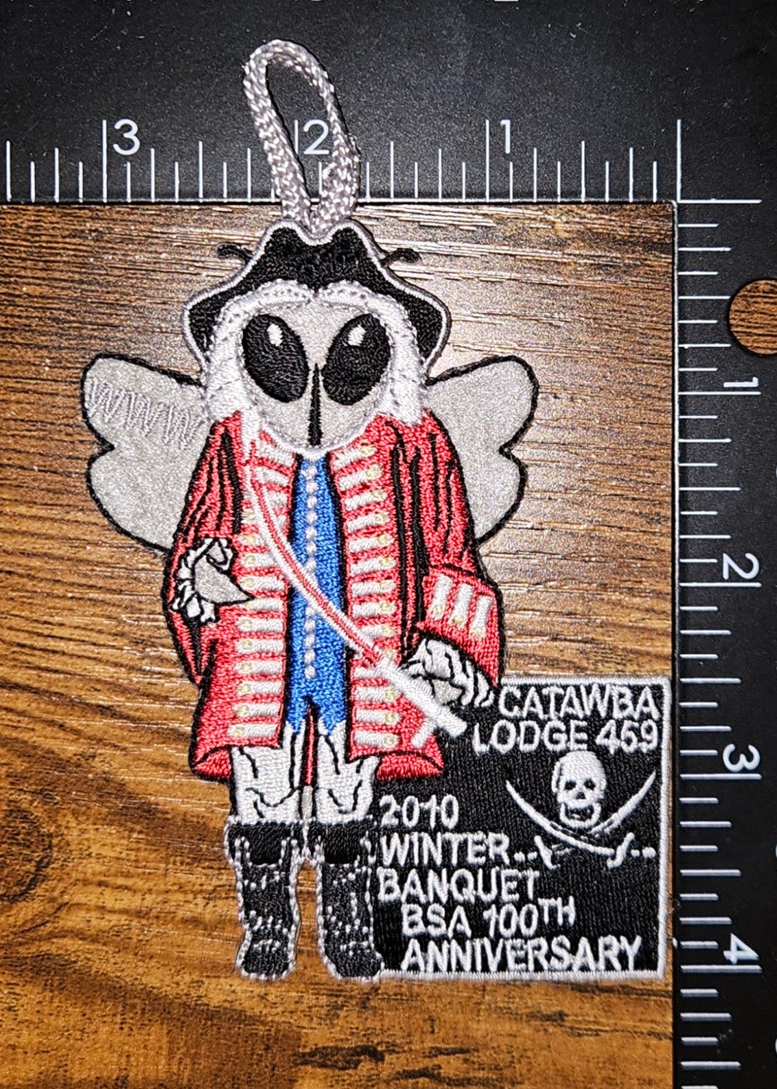 Catawba Lodge 459 2010 Winter Banquet BSA 100th Anniversary Insect Patch