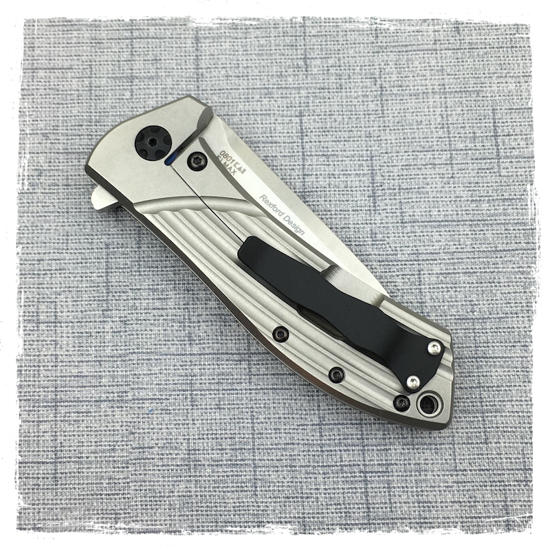 Black Titanium Pocket Clip Made for Zero Tolerance ZT0801Knife