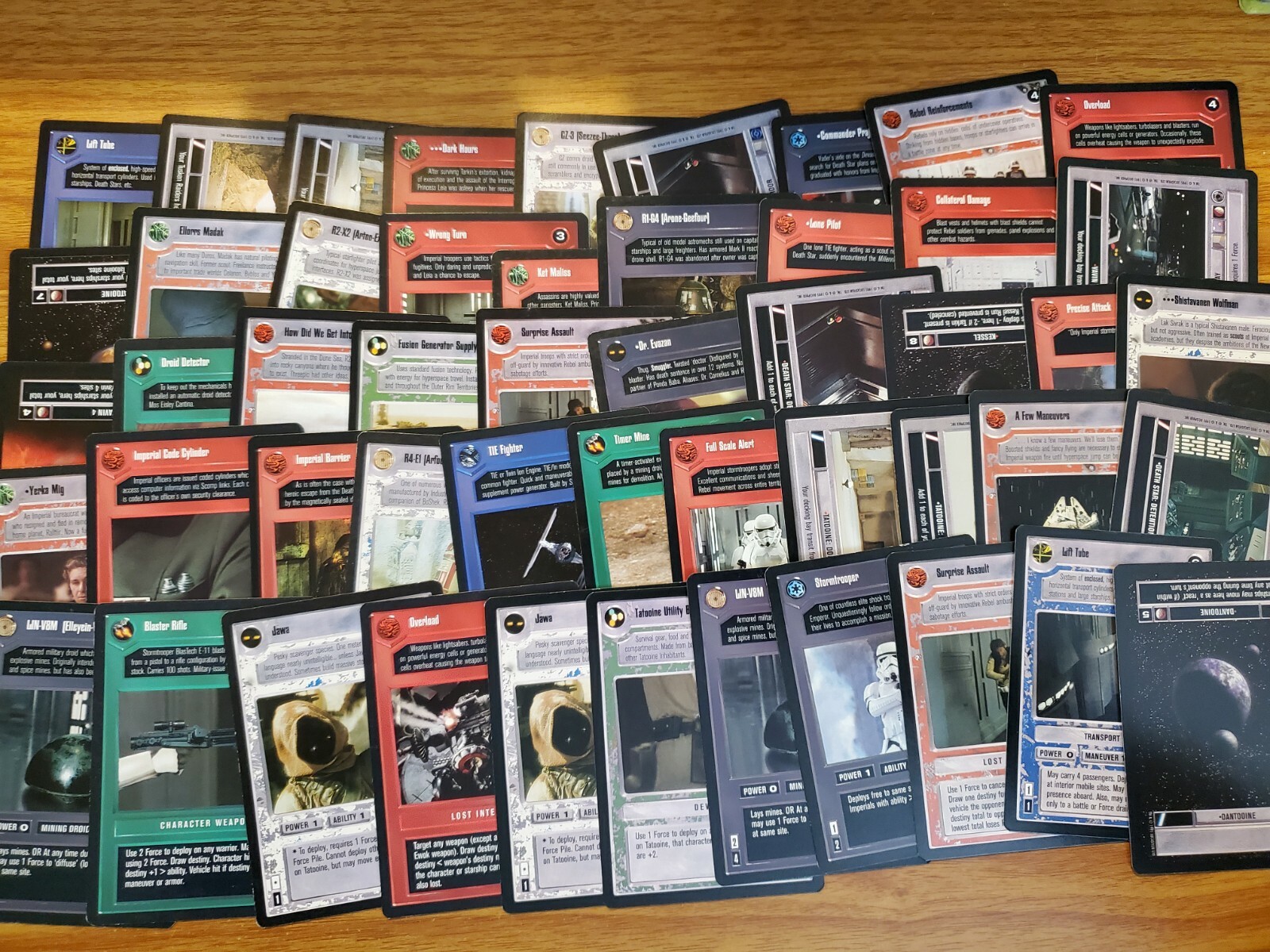 Star Wars CCG 50 Card Lots – Select Your Lot – Various Sets – Multiple Discounts
