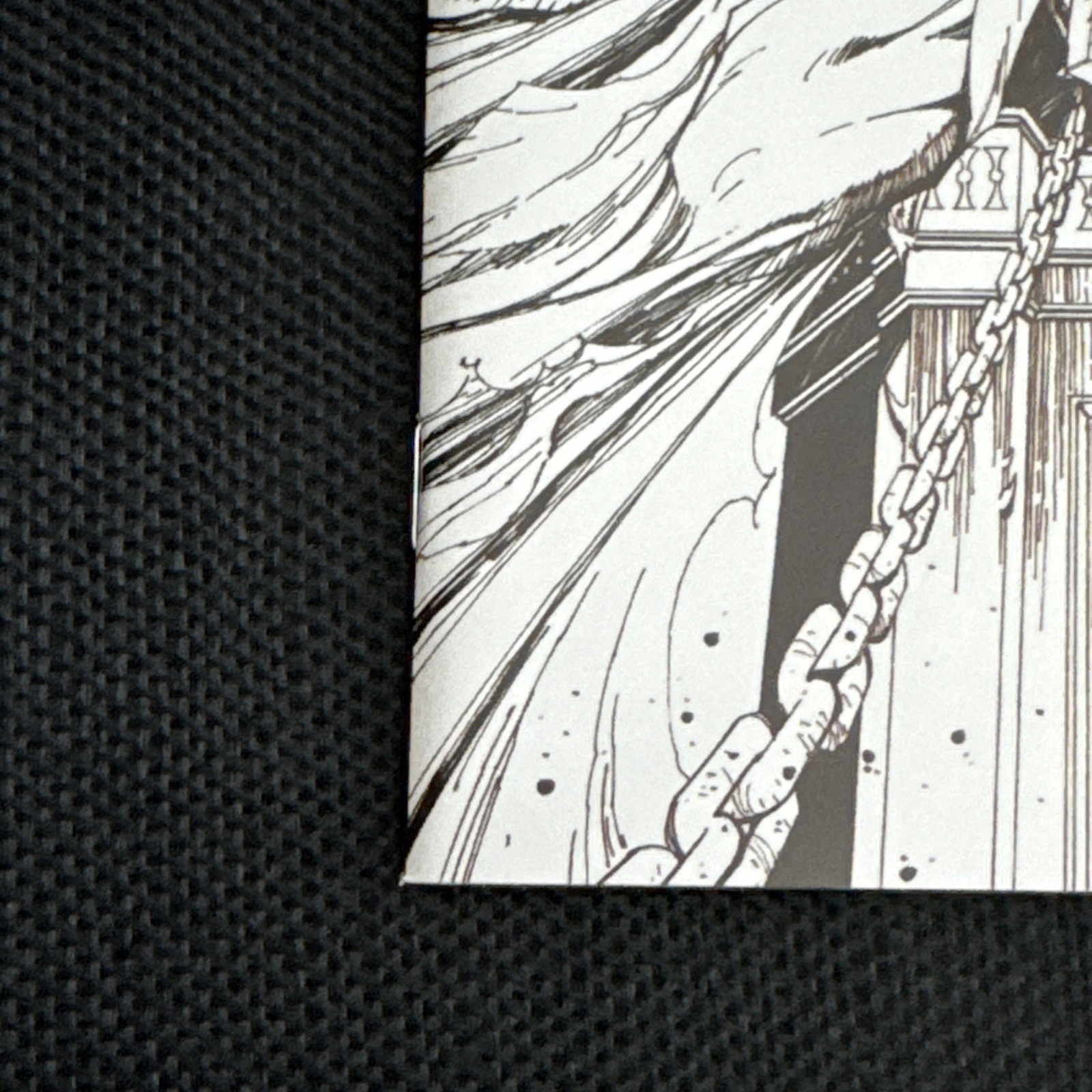 SPAWN #300 J. SCOTT CAMPBELL B&W SKETCH VARIANT