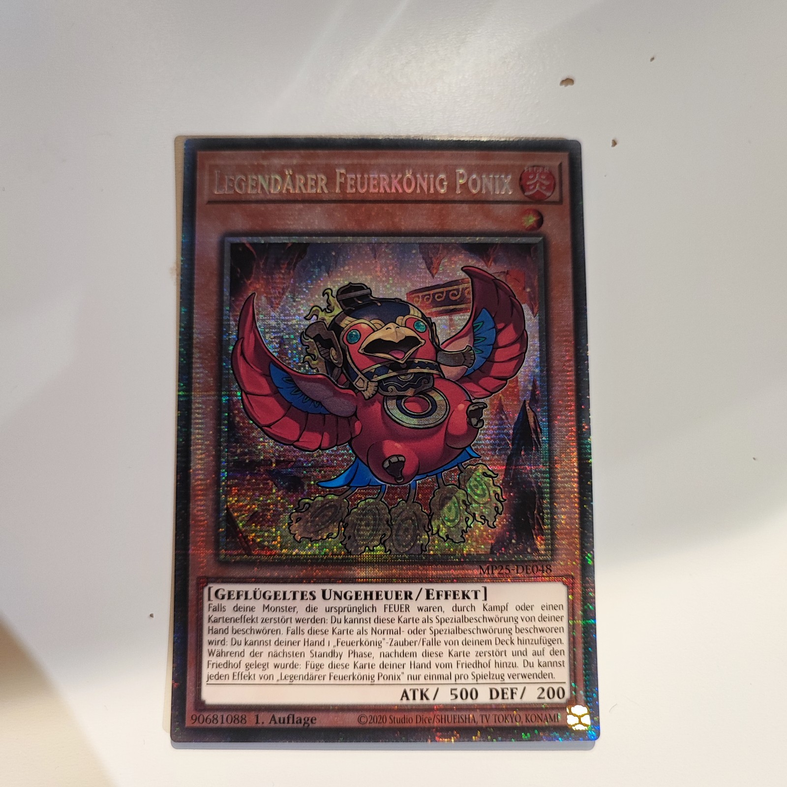 Legendary Fire King Ponix MP25-EN048 Starlight Rare DE NM YUGIOH