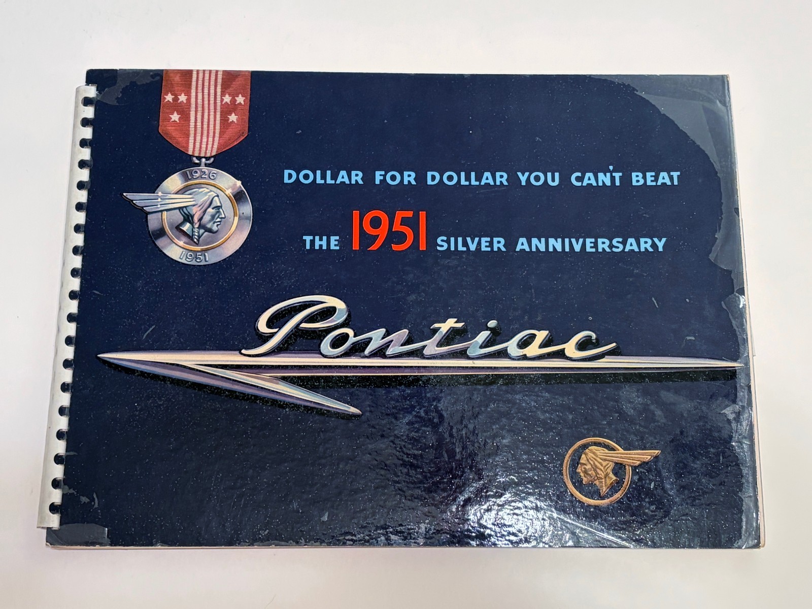 1951 PONTIAC “SILVER ANNIVERSARY” DEALER ALBUM IN EXCELLENT CONDITION