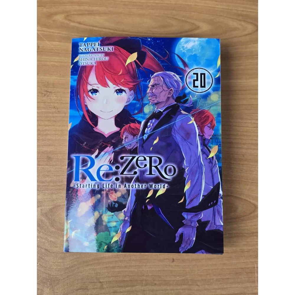 Re:Zero−Starting Life in Another World Vol. 1-26 Light Novel Eng. Ver. FULL SET