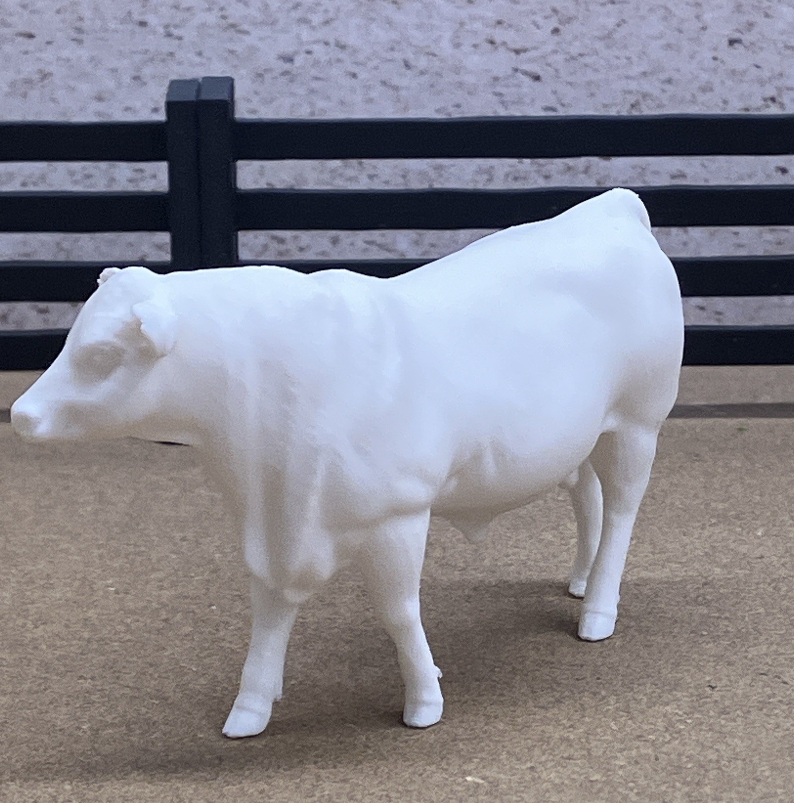 1:32 Stablemate Model Standing Bull 3D Print For Breyer Horses Cattle Scene Cows