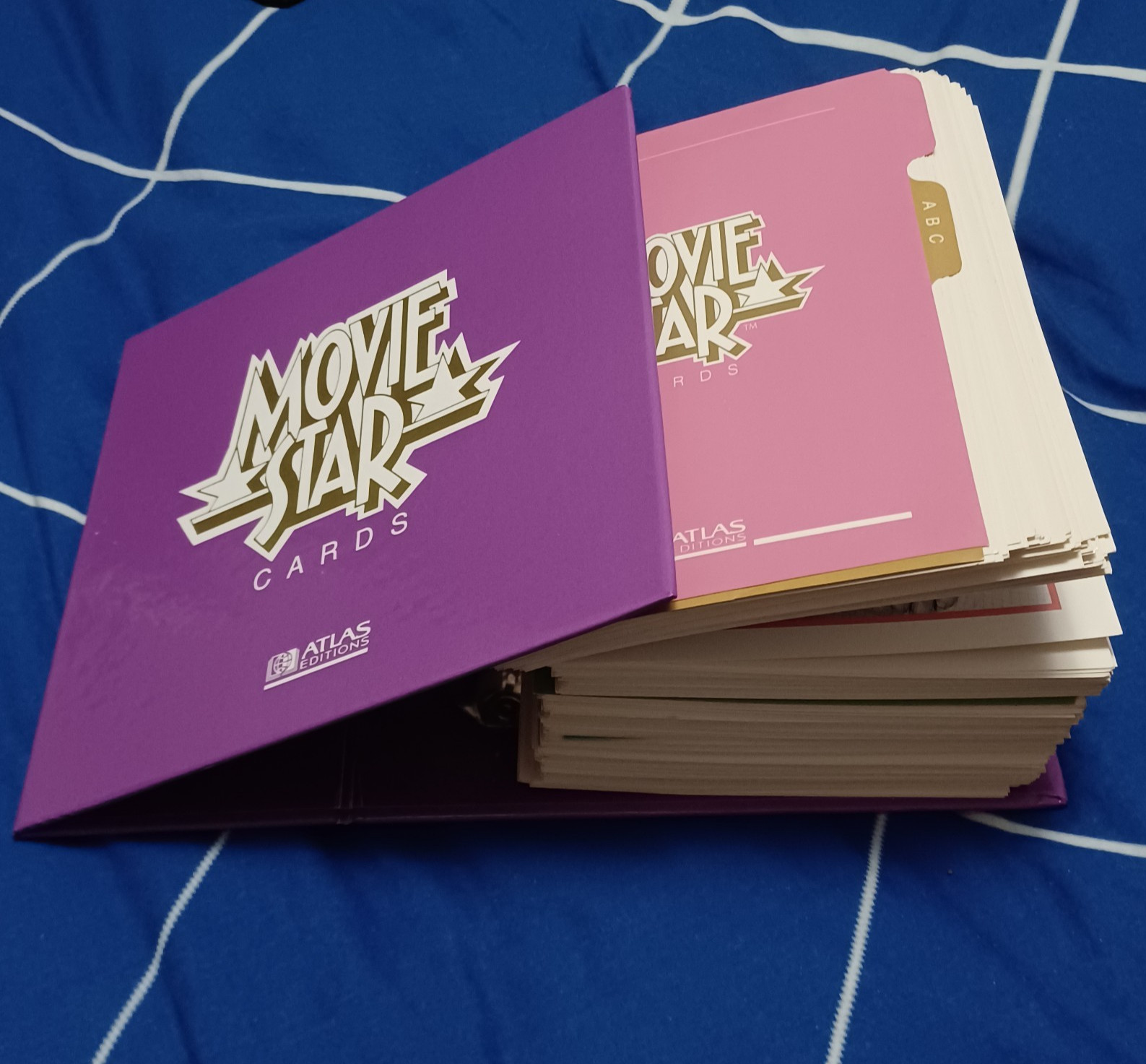 Atlas Editions Movie Star Cards 1920s-1990s Actor Publicity Photo Album Cinema