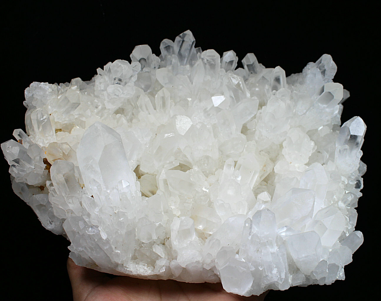 6.14lb Natural Tibetan Elestial skeletal Quartz Crystal Cluster Point specimen