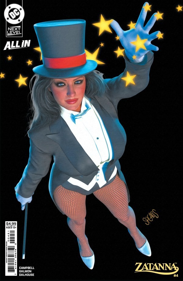 Zatanna (2026) #4 CVR E Mark Spears Card Stock VAR Pre Order 7/22/26 DC Comics