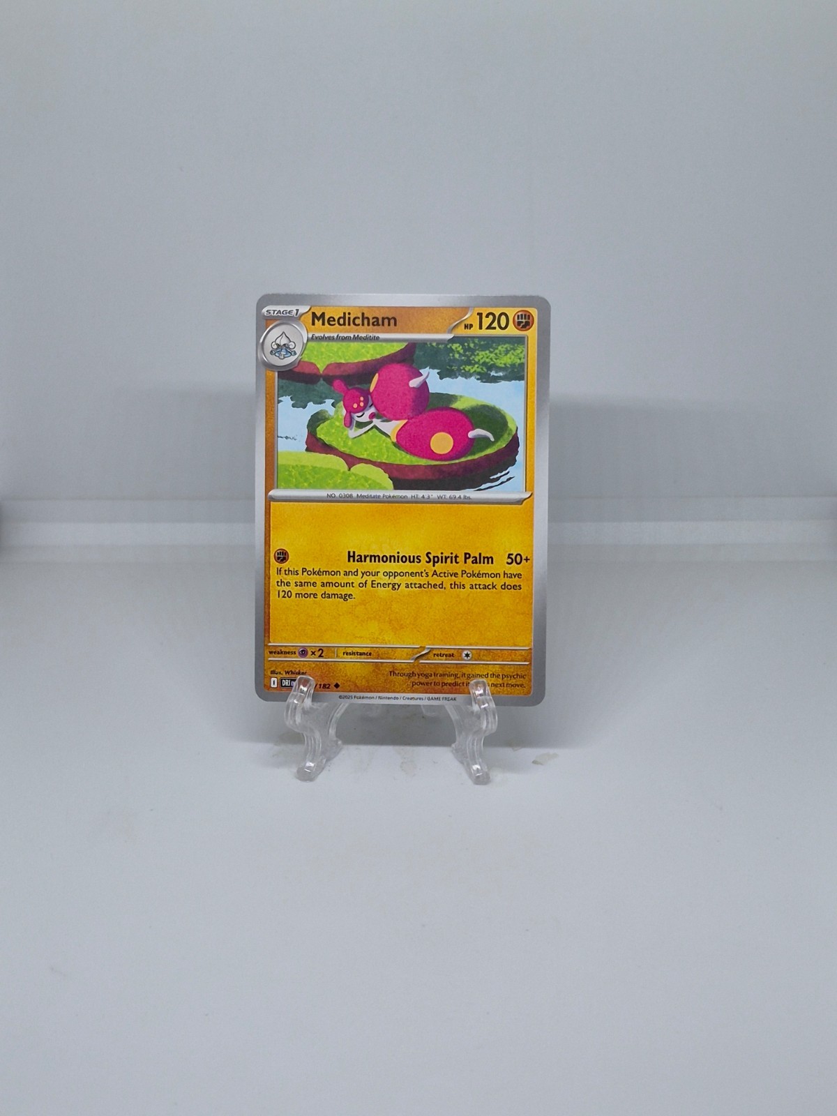 100/182 MEDICHAM | UNCOMMON | DESTINED RIVALS POKEMON CARD