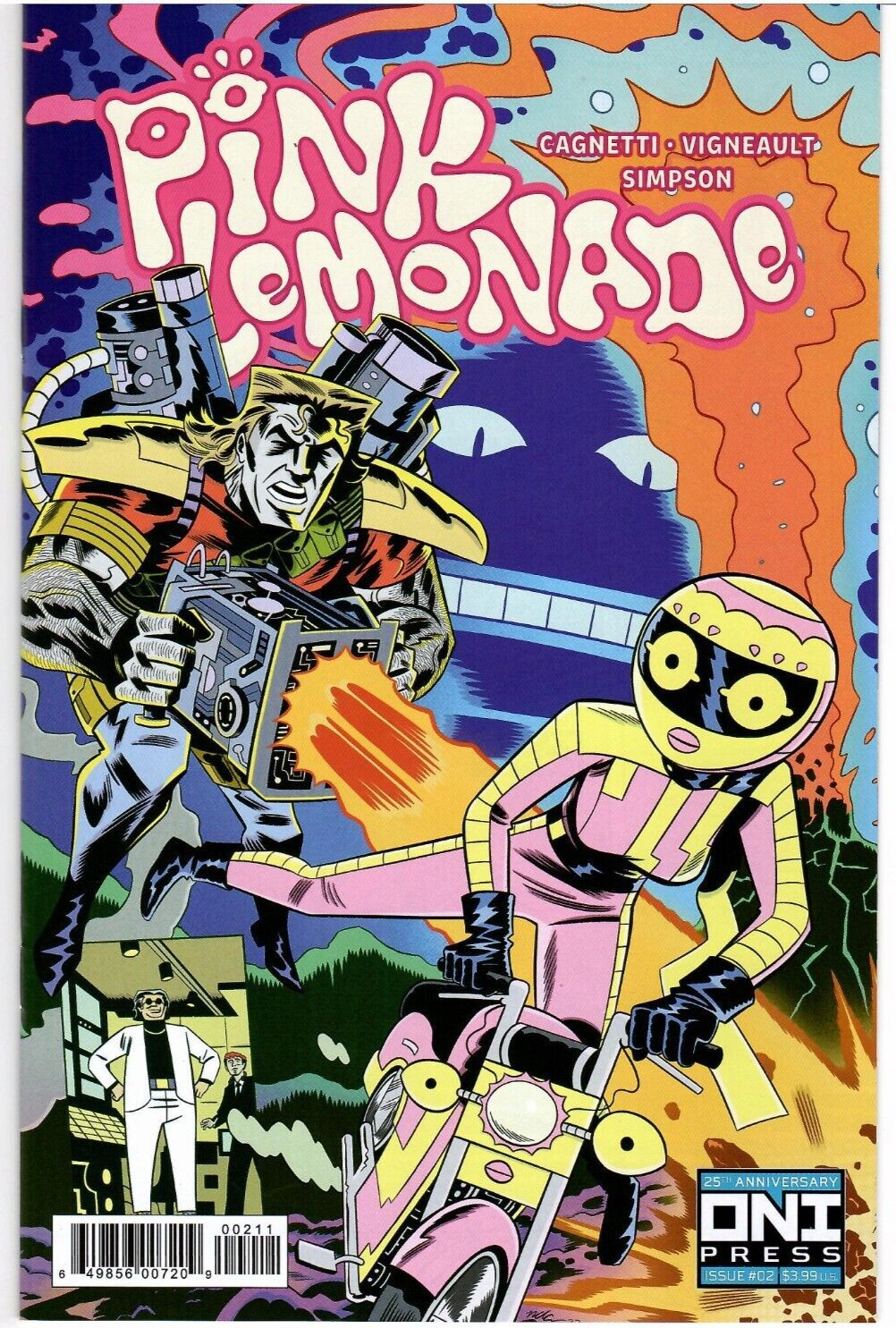 Pink Lemonade #2 (OF 6) Nick Cagnetti Cover Oni Press 1st Print 2022 NM-