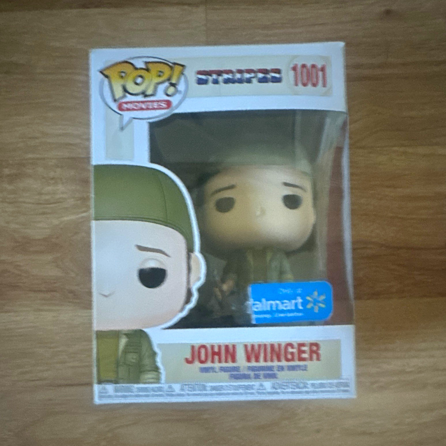 Funko Pop! Movies Stripes John Winger #1001 Walmart Exclusive Vinyl Figure