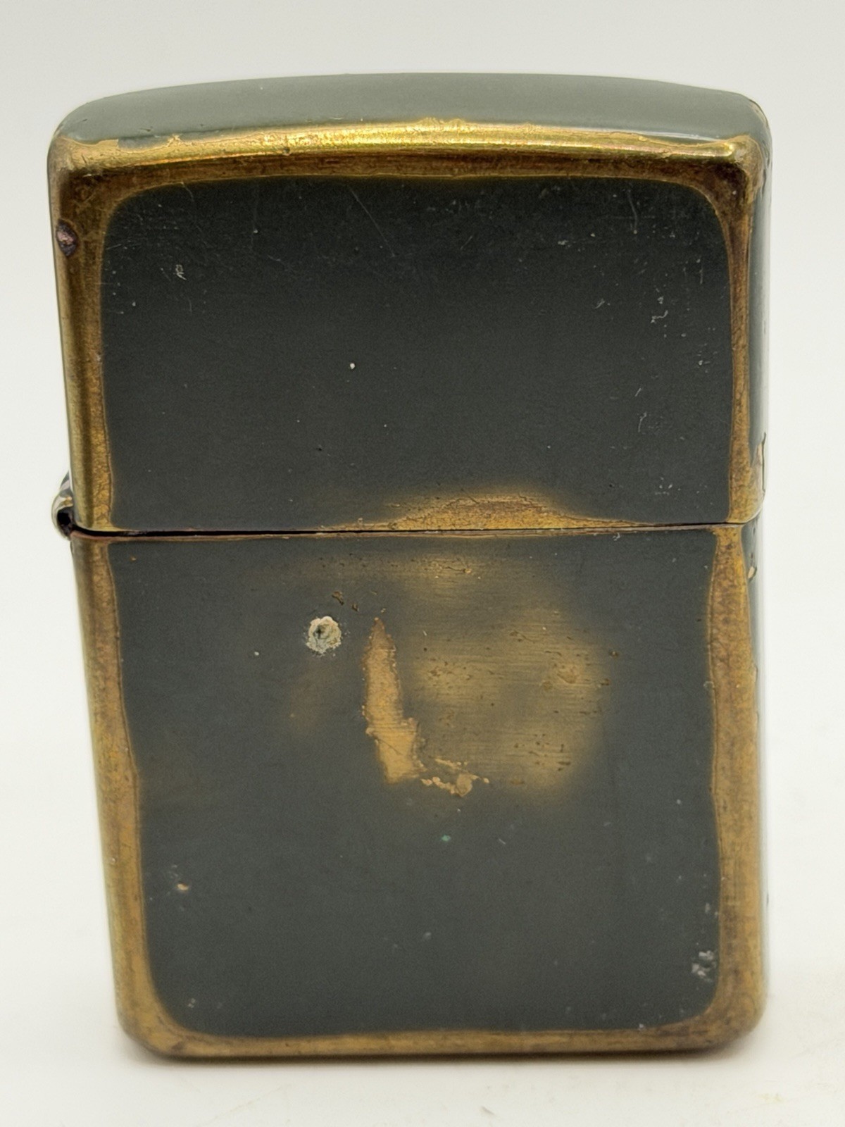Vintage 1999 Dark Green Zippo Lighter