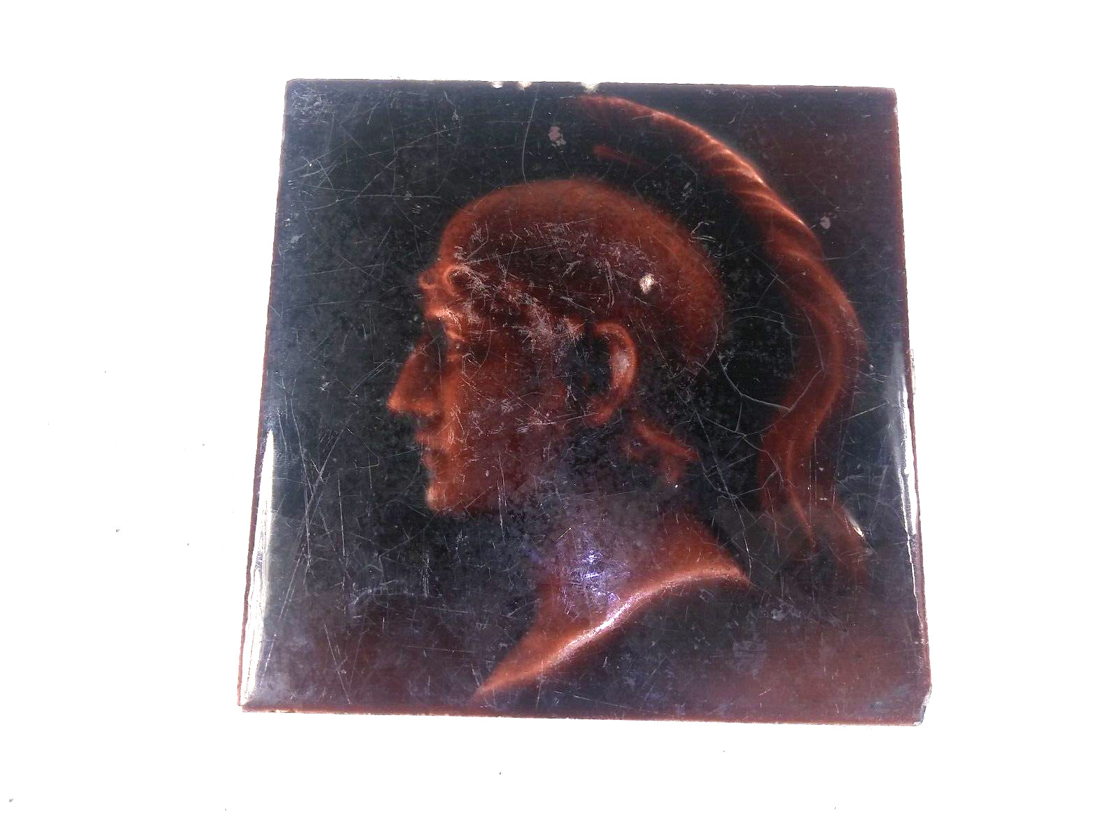 Portrait Tile J & LG Low Art Tile Works 6 1/16″ x 6 1/16″ x 1/2”