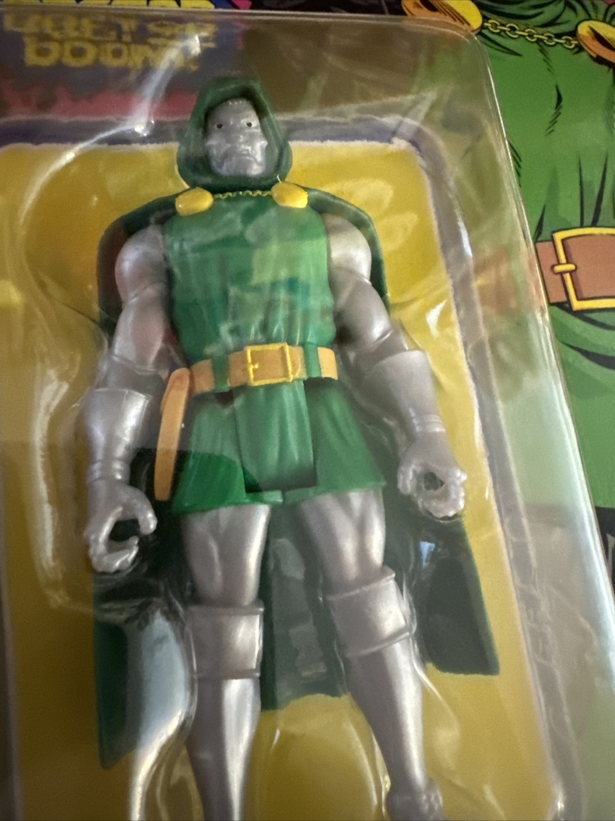Doctor Doom Super Hero Marvel Comic Legend Toy Dr. Figure Kenner Hasbro Decor