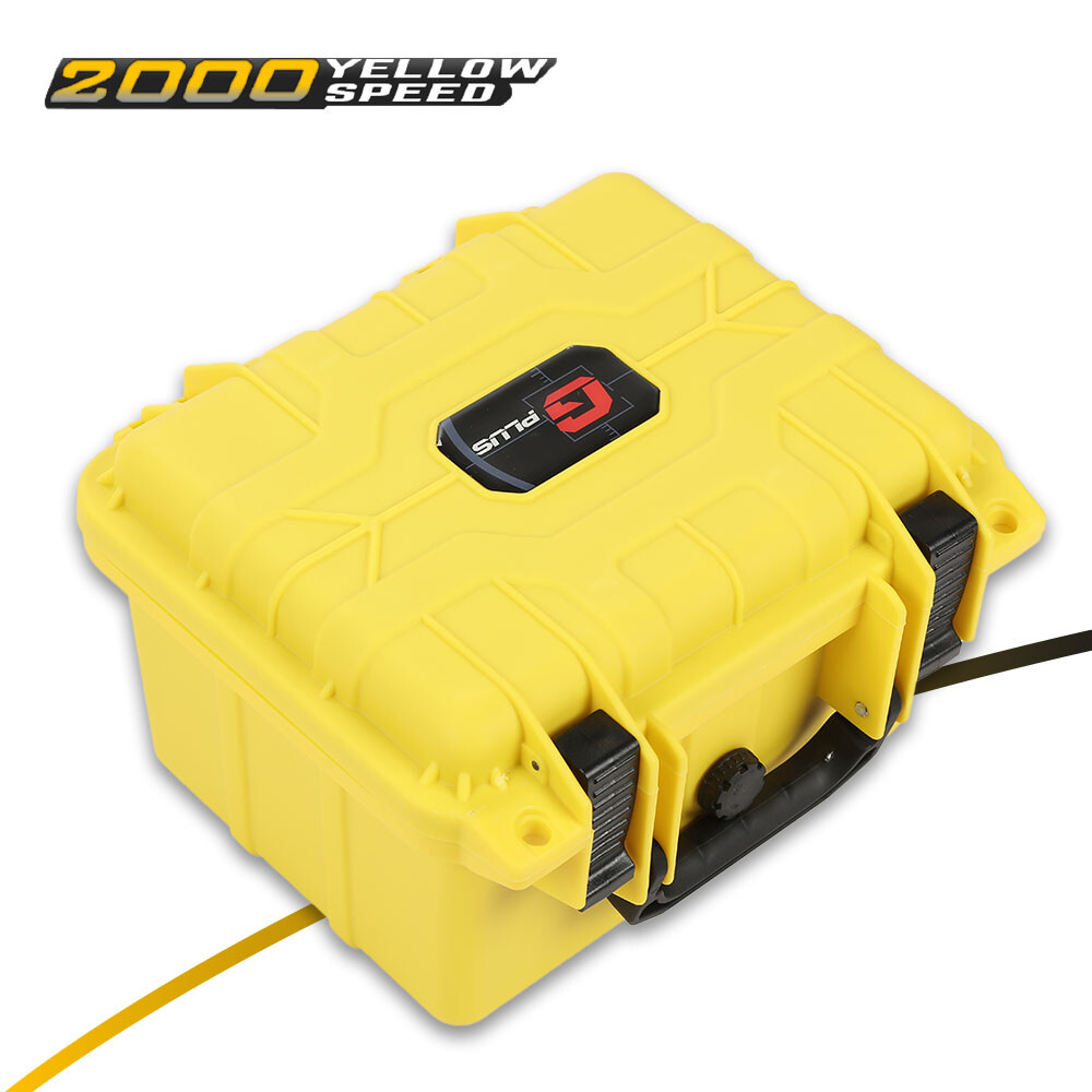 Waterproof Graded Card Storage Box Deep Travel Case Slab Holder&Protector Yellow