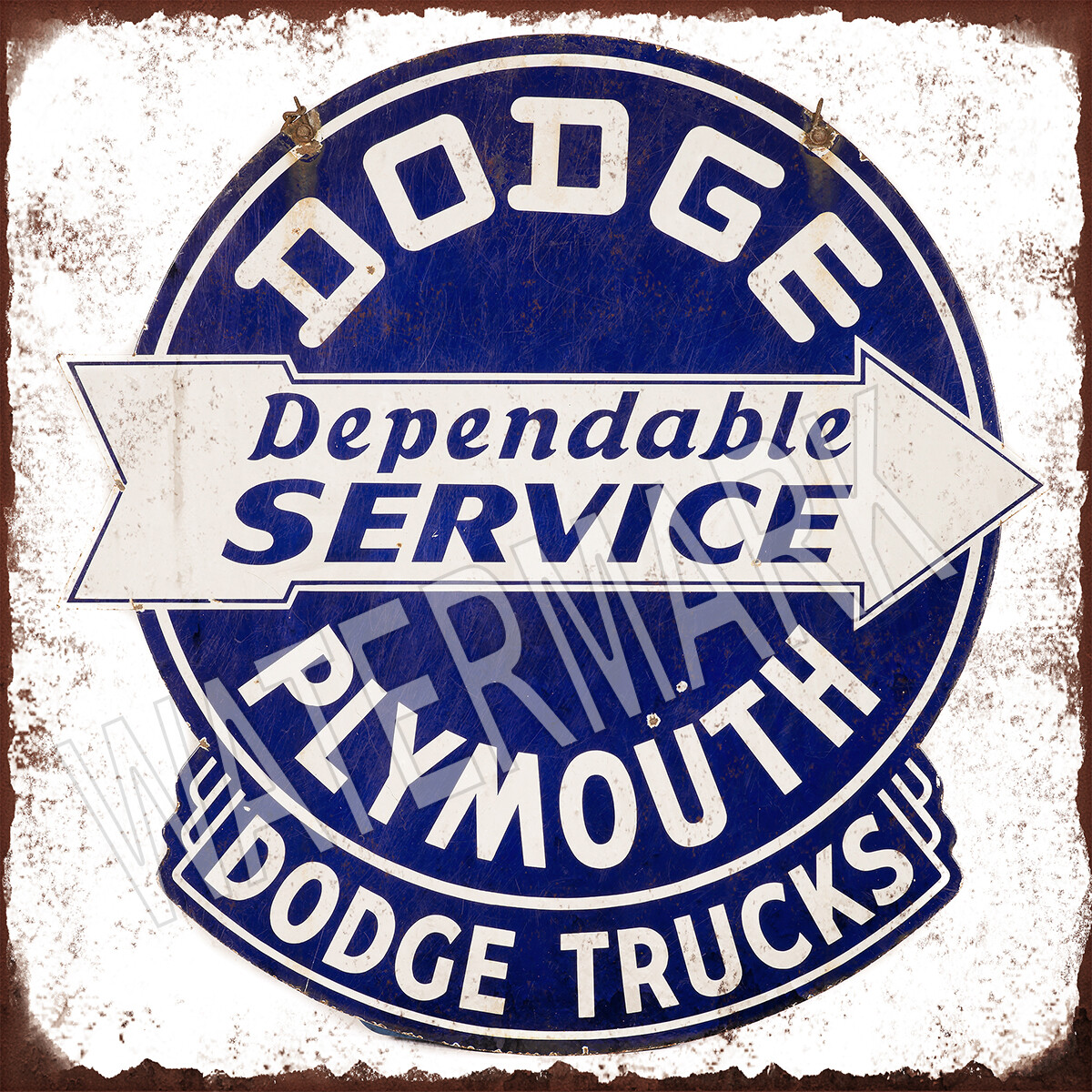 Dodge Service Plymouth Truck High Quality Metal Fridge Magnet 4×4 9358