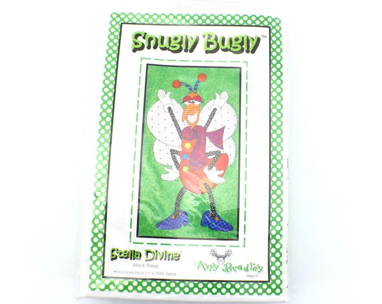 Snugly Bugly Amy Bradly Designs STELLA DIVINE Block Three #ABD174 Sew Kit Quilt
