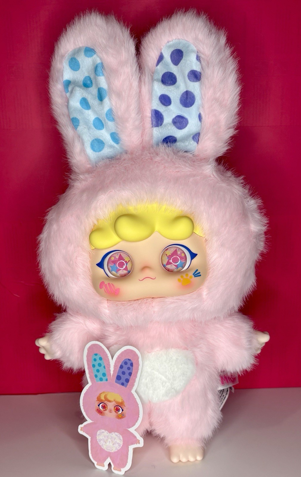 NEW Migo Give Yourself a Hug 400% Designer Plush- Embrace the dreamy Bonnie