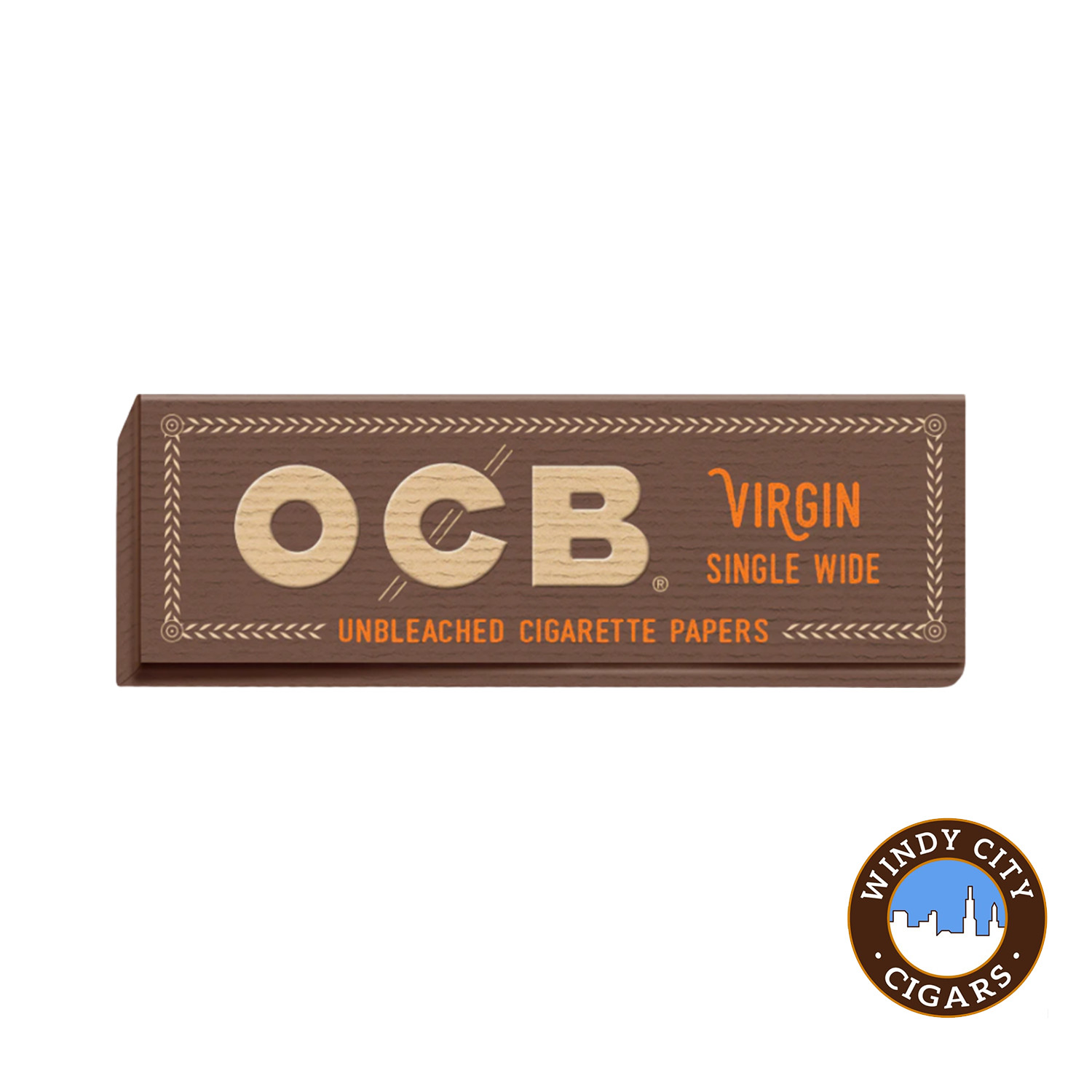OCB Virgin Single Wide Rolling Papers – 10 Packs