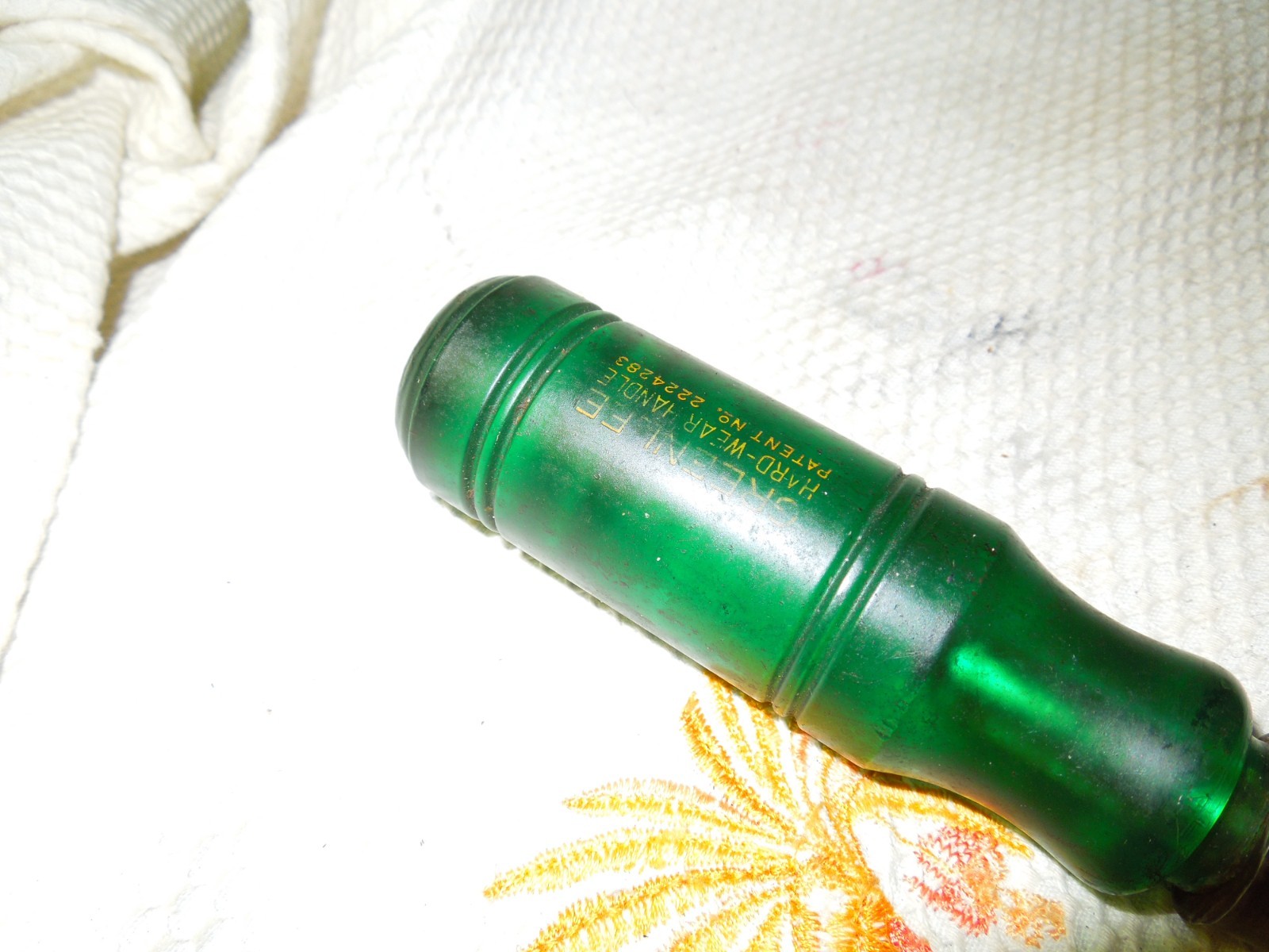 Vintage Greenlee 2” Bevel-edge Socket Chisel Hard Wear Handle USA Green