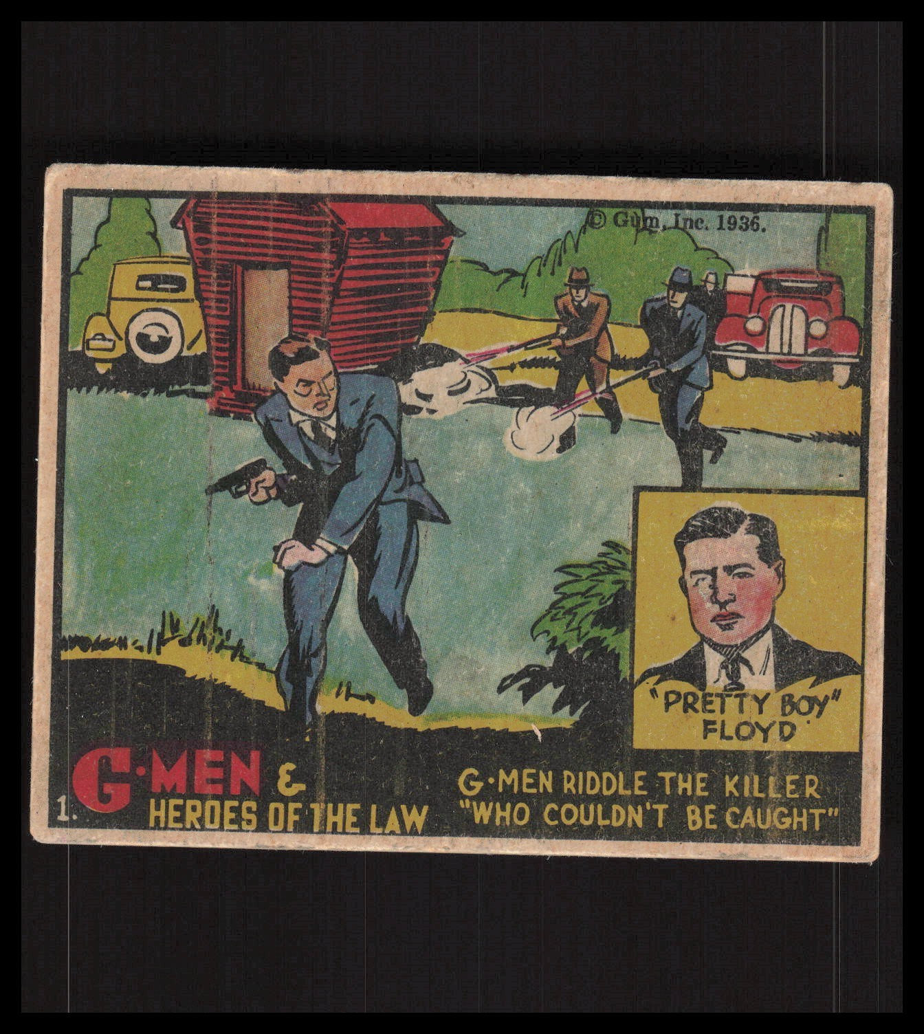 1936 1935/37 Gum Inc (R60) G-Men & Heroes of The Law Cards #1 thru 242 You Pick