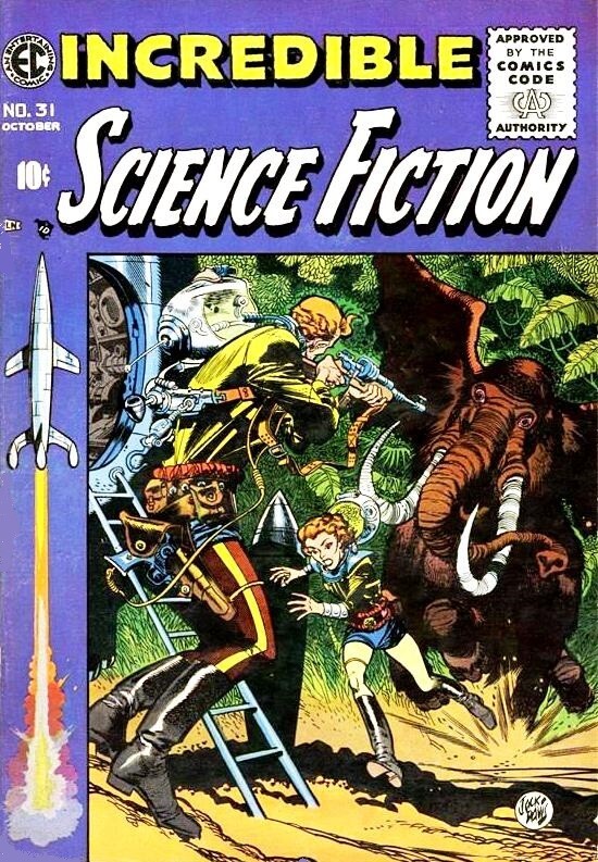 Incredible Science Fiction #31 Photocopy Comic Book