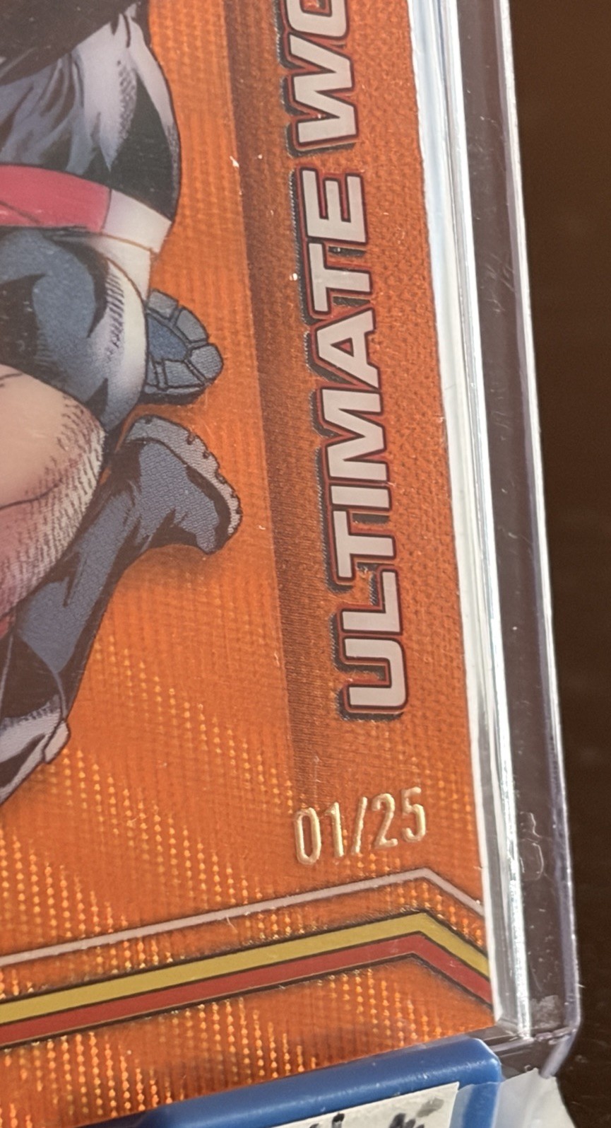 2026 Topps Chrome Marvel Ultimate Wolverine Orange Refractor 1/25!