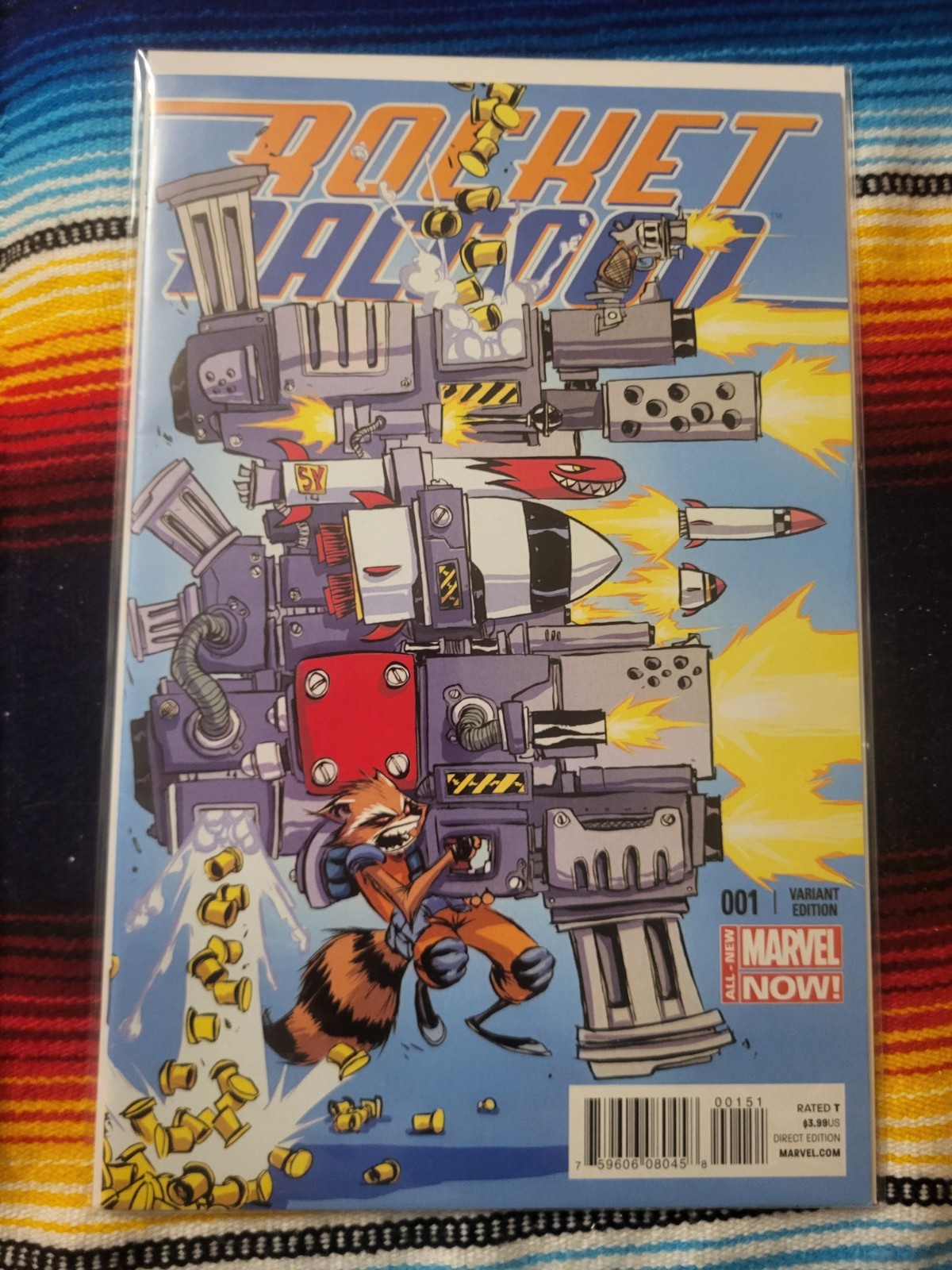 Rocket Raccoon #1 (2014) Marvel Guardians of the Galaxy Skottie Young Variant