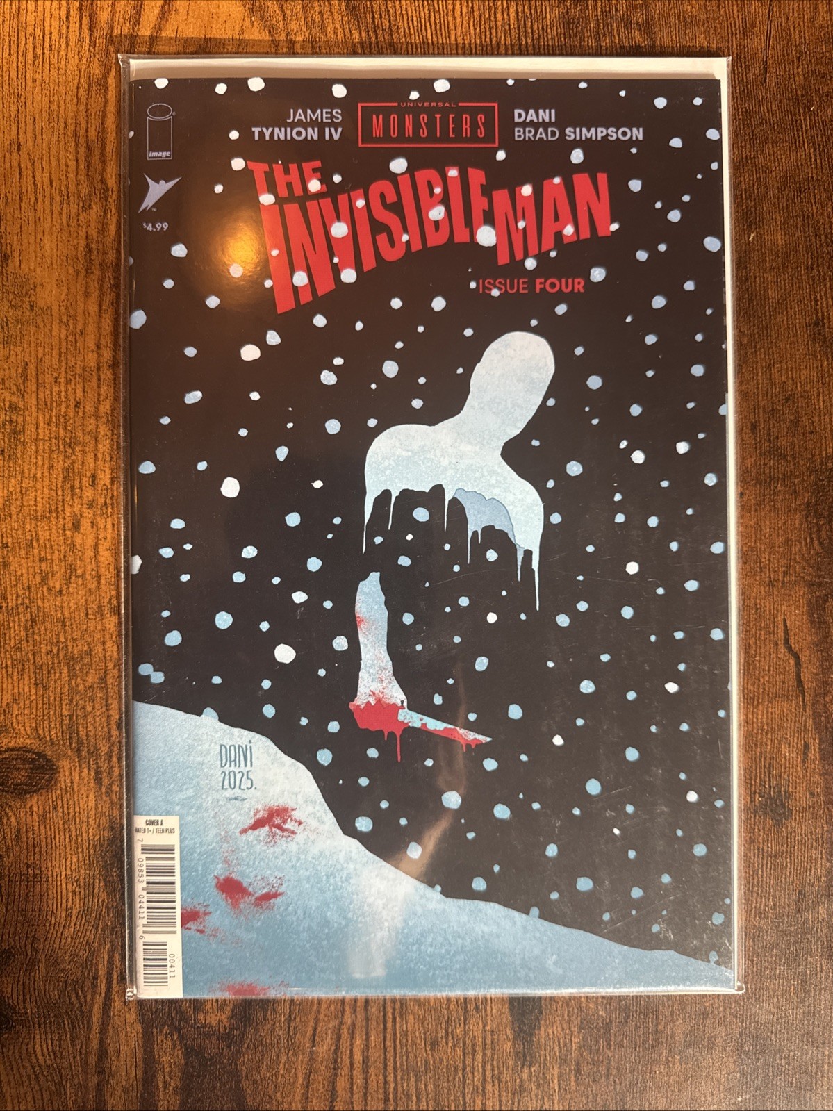 Universal Monsters: The Invisible Man # 1-4 Complete set in High Grade. 2025