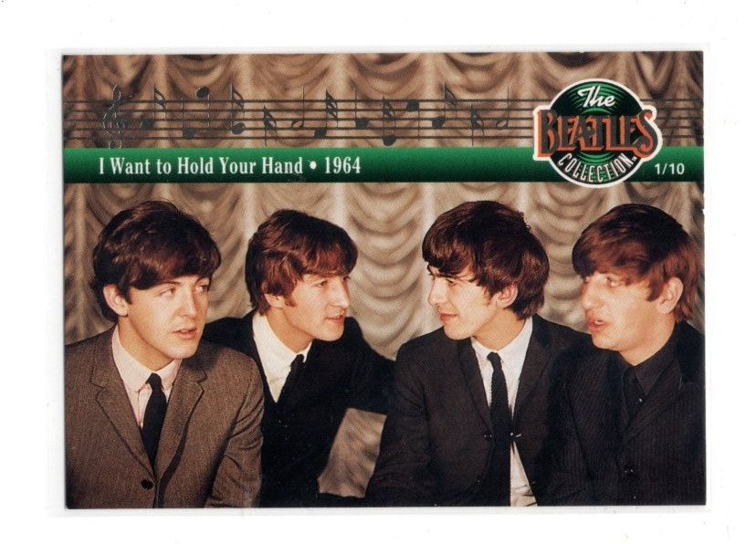 THE BEATLES COLLECTION #1 HITS DOUBLE-SIDED FOIL 1/10 THE RIVER GROUP 1993
